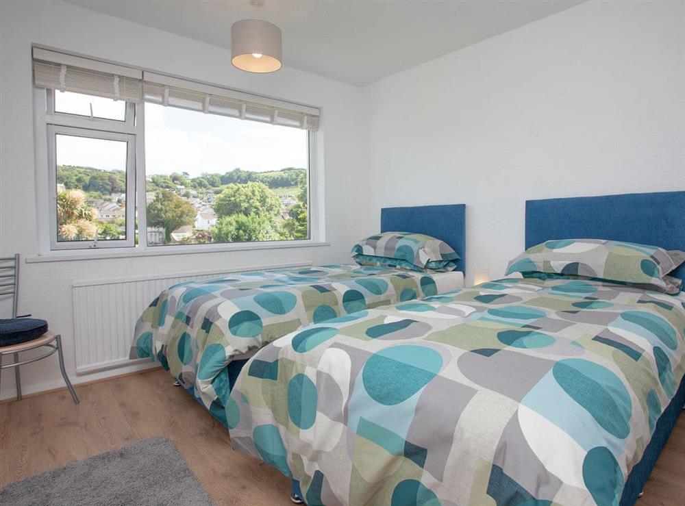 Twin bedroom at Bethany in Brixham, Devon