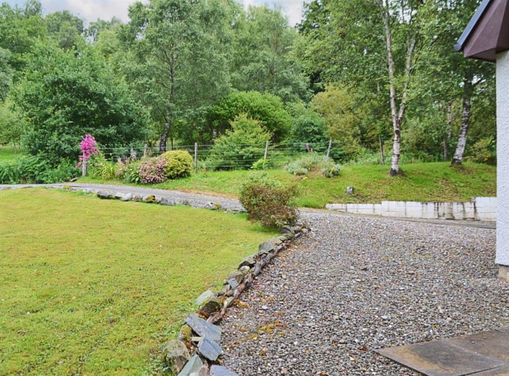 Garden at Bethany Cottage in Callander, Perthshire