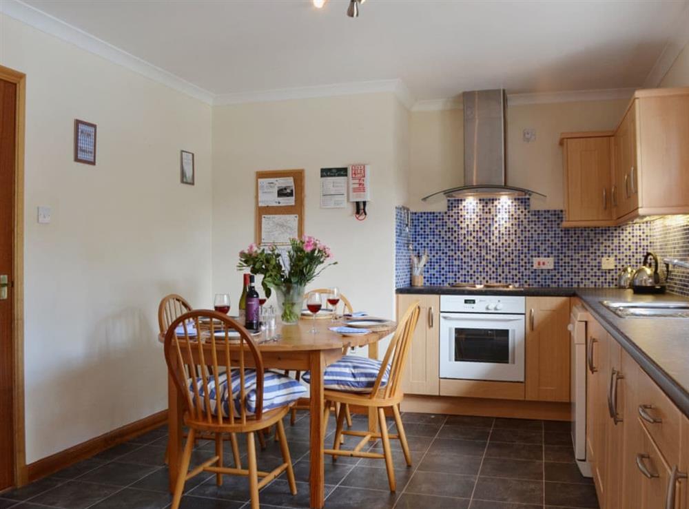 Kitchen/diner at Bethany Cottage in Callander, Perthshire