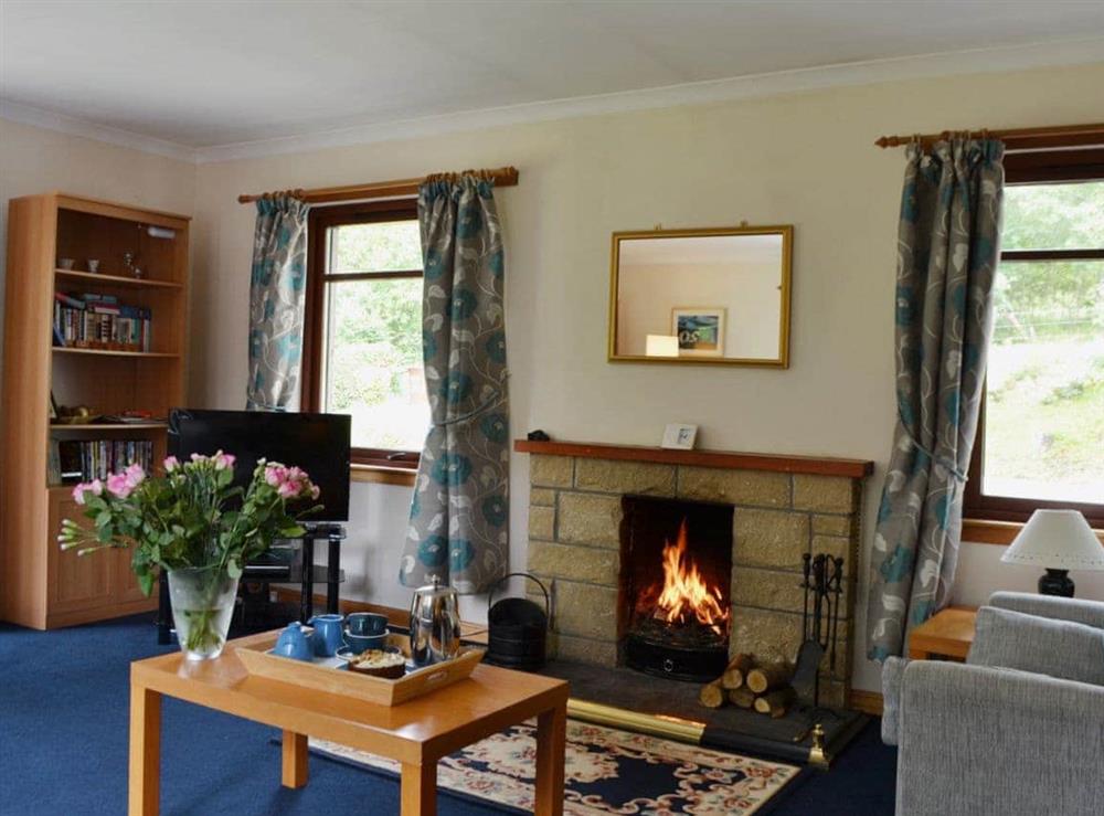 Living room at Bethany Cottage in Callander, Perthshire