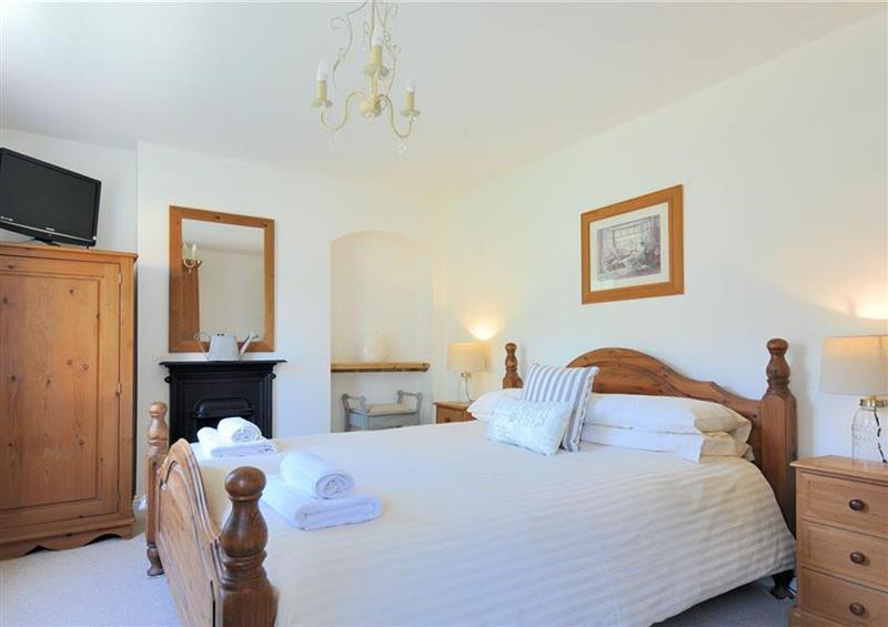 One of the 3 bedrooms at Bethel Cottage, Lyme Regis