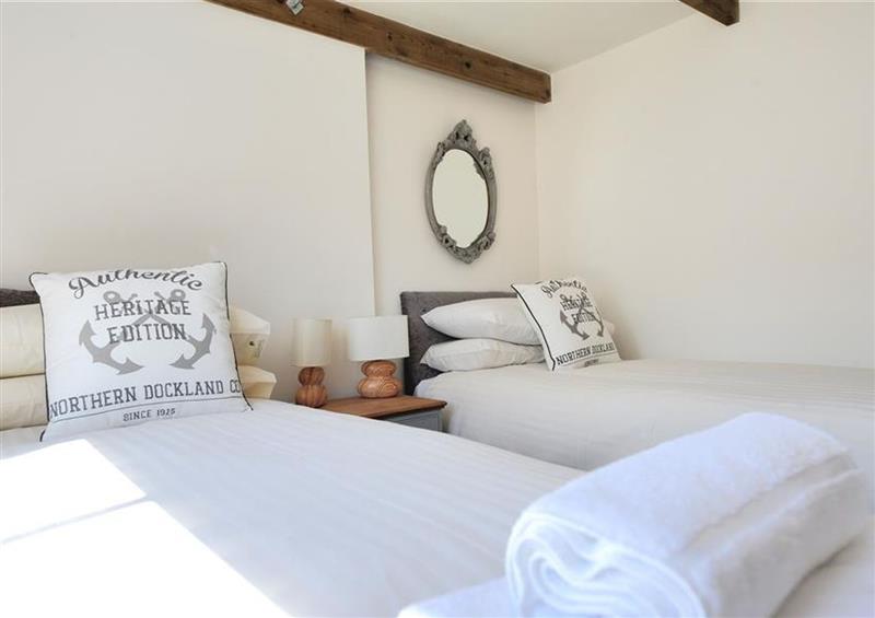 One of the bedrooms at Bethel Cottage, Lyme Regis