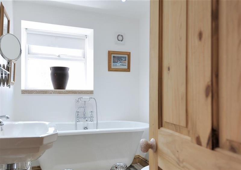 This is the bathroom at Bethel Cottage, Lyme Regis
