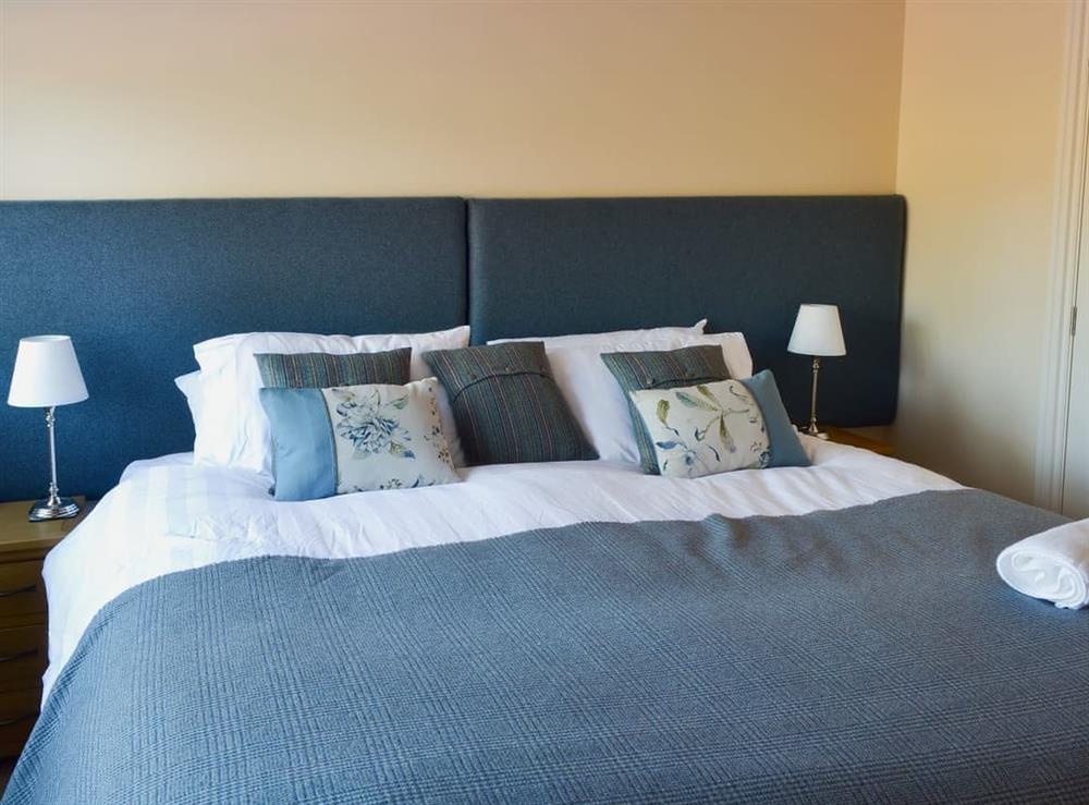 Comfy double bedroom at Carpenters Cottage, 
