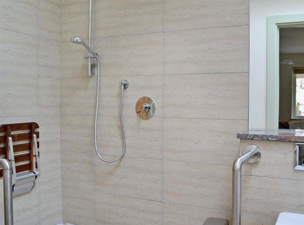 Wet room with toilet