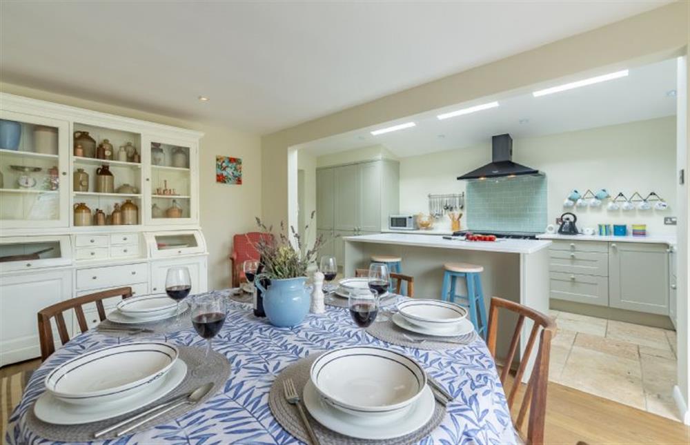 Ground floor: Open-plan dining/kitchen  at Bettys Cottage, Brancaster near Kings Lynn