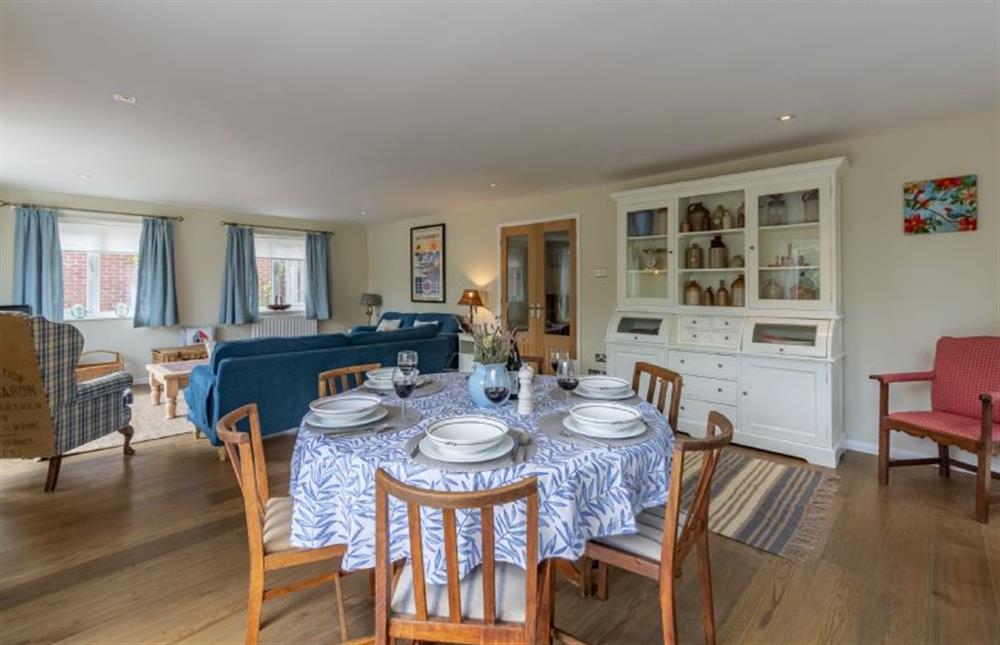 Ground floor: Open-plan dining/sitting room at Bettys Cottage, Brancaster near Kings Lynn