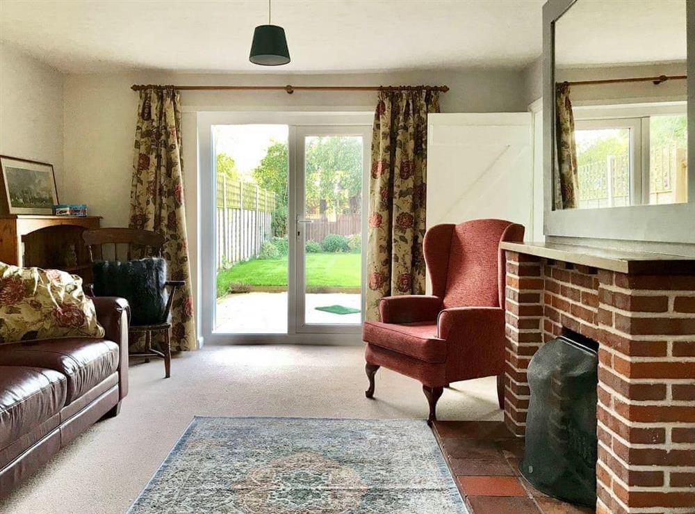 Living room at Bettys Cottage in North Waslsham, Norfolk