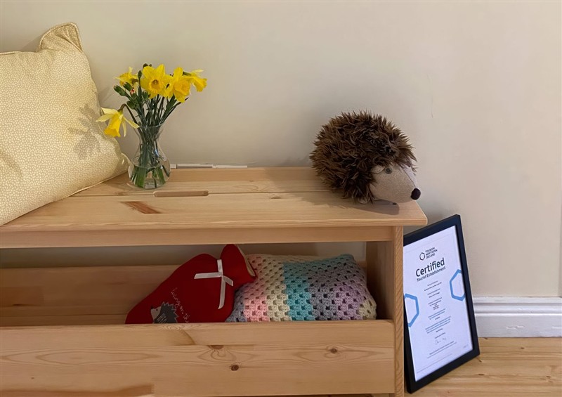 Inside Betty's Farm Cottage at Bettys Farm Cottage, Lack near Ederney