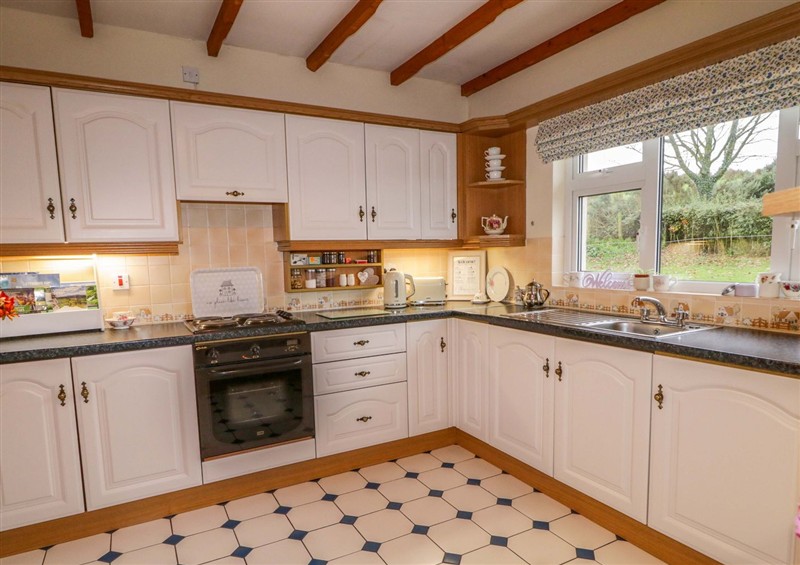 Kitchen at Bettys Farm Cottage, Lack near Ederney