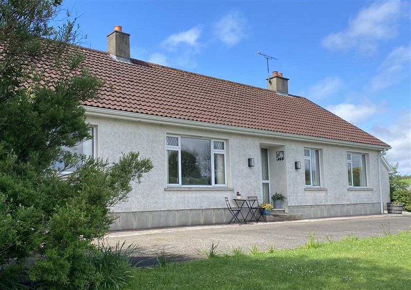 Outside at Bettys Farm Cottage, Lack near Ederney