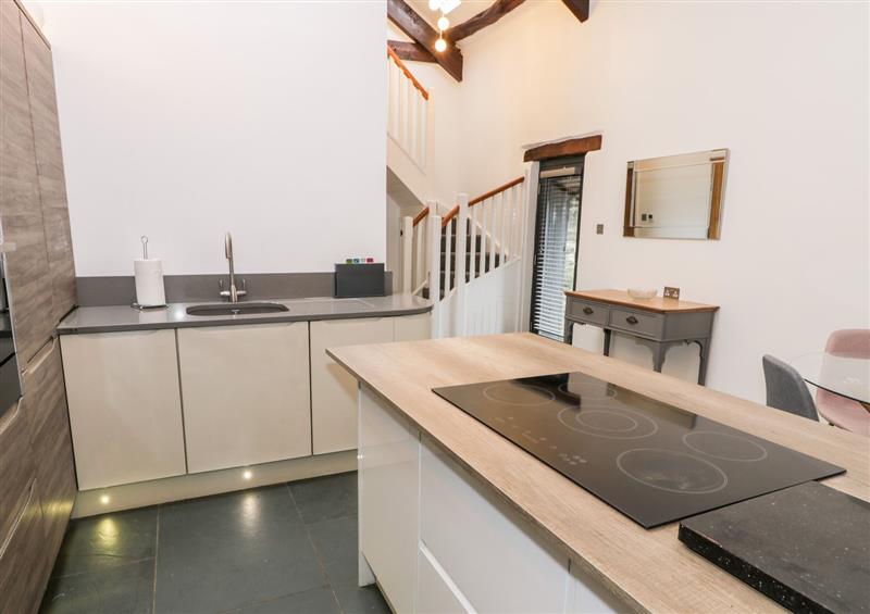 This is the kitchen at Beudy Bach, Llanfair near Harlech
