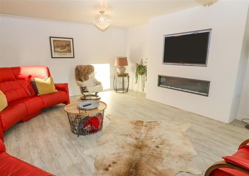 Relax in the living area at Beudy Mawr, Anelog near Aberdaron