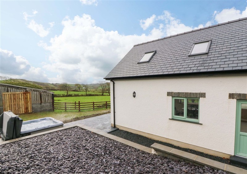 This is the setting of Beudy at Beudy, near Llanilar