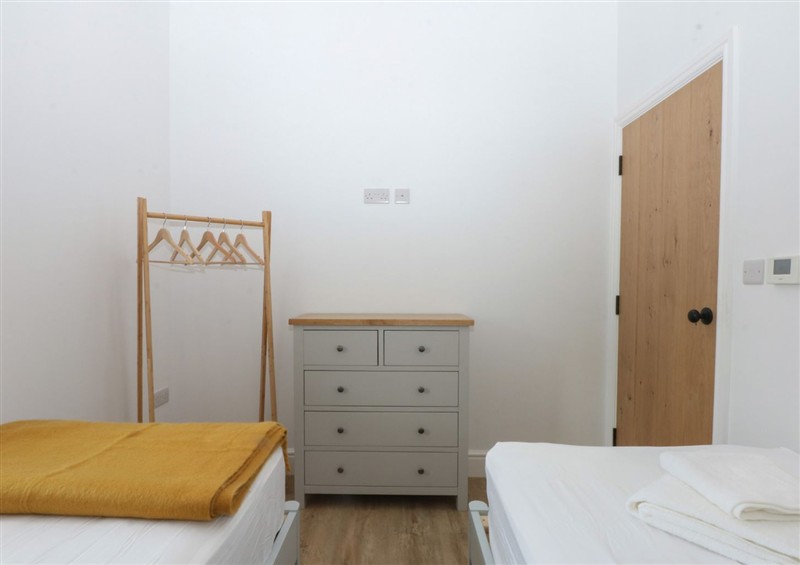 One of the bedrooms at Beudy Tanrallt, Llanfachraeth