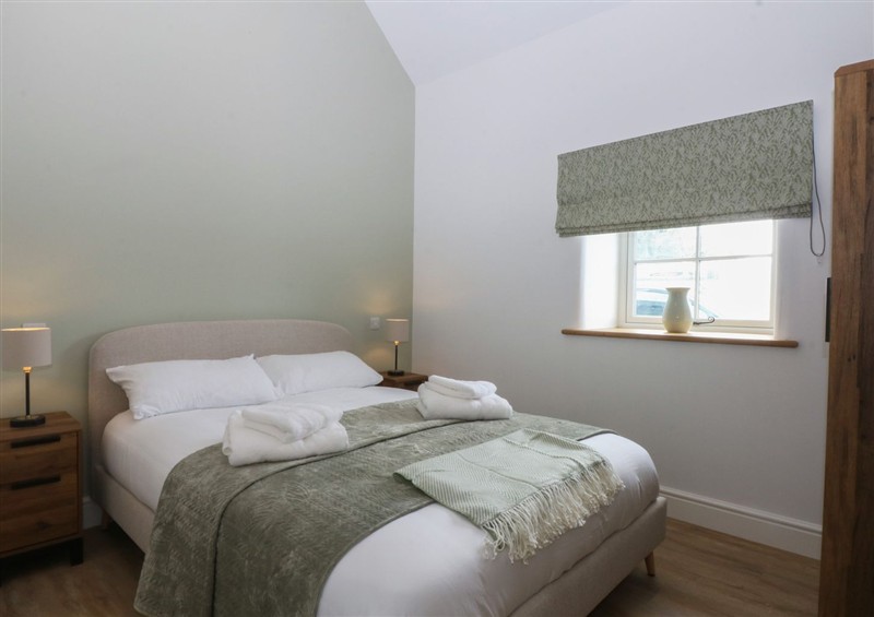 This is a bedroom at Beudy Tanrallt, Llanfachraeth