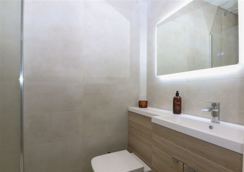 This is the bathroom at Beudy Tanrallt, Llanfachraeth