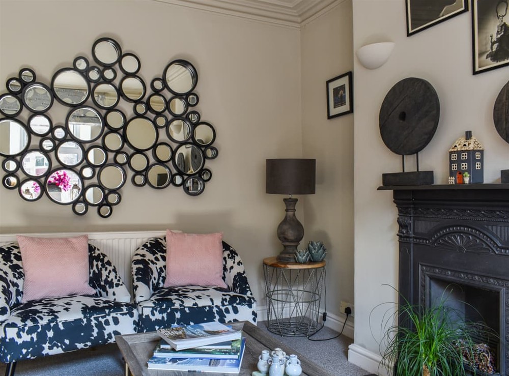 Living area at Beval Cottage in Abergavenny, Gwent
