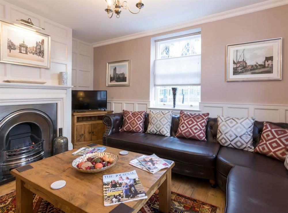 Comfortable sitting room at Beverley Minster House in Beverley, North Humberside