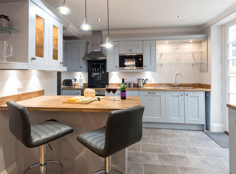 Modern, well equipped kitchen at Beverley Minster House in Beverley, North Humberside