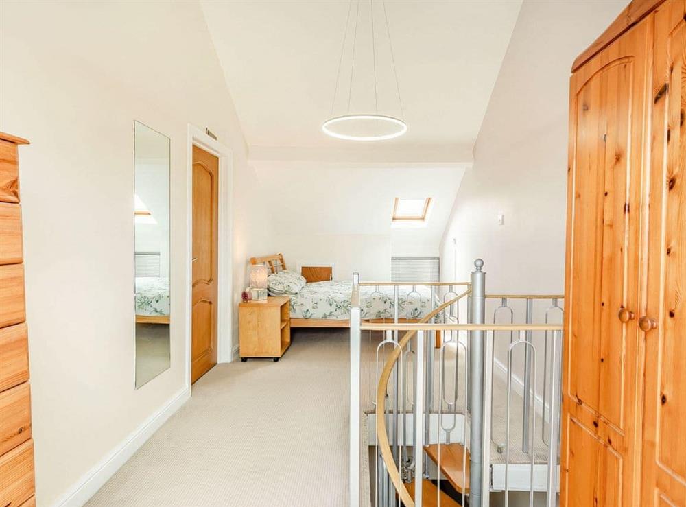 Double bedroom at Bewick House in Newbiggin-by-the-sea, near Morpeth, Northumberland