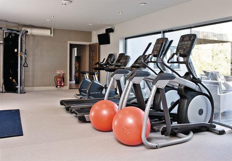 The gym area of the BE Spa & Gym at Beyond Escapes Devon in Paignton, South Devon