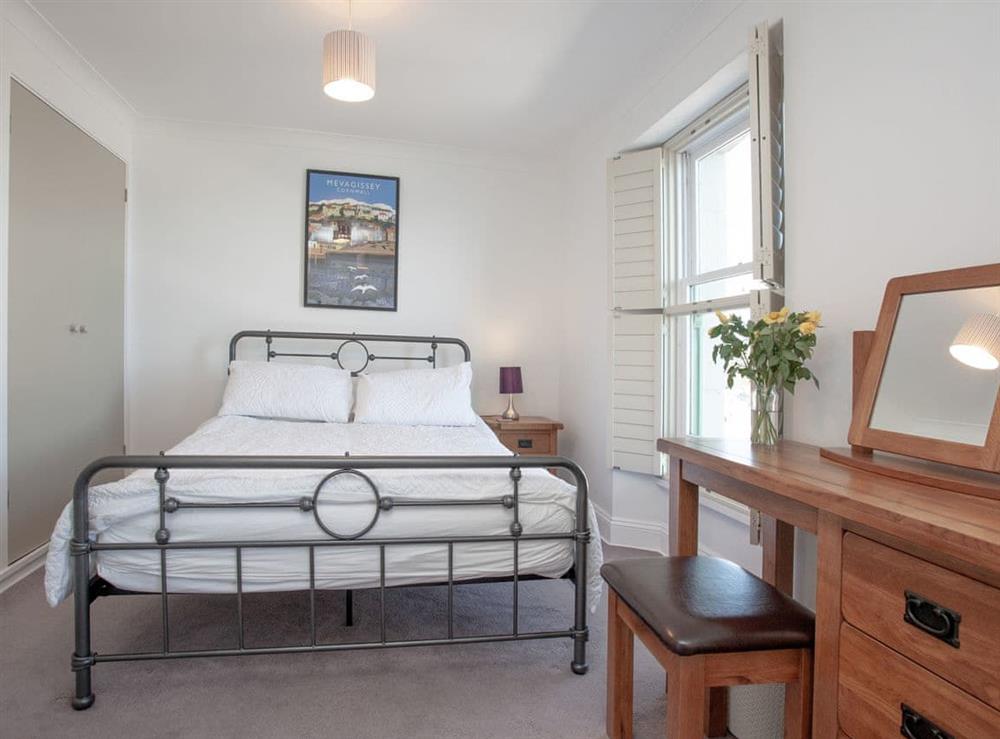 Double bedroom at Bian Bosdinek in Mevagissey, Cornwall