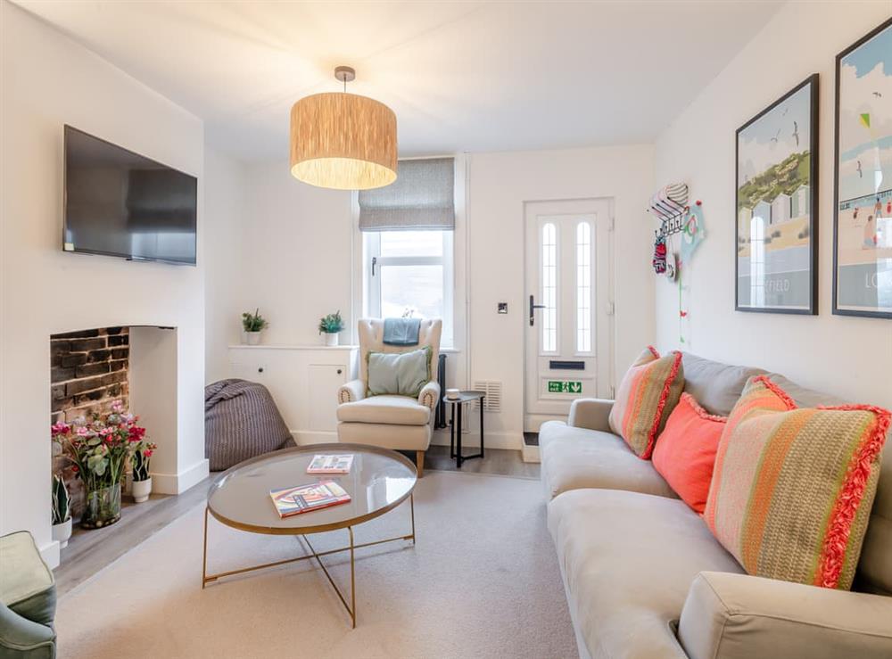 Living area at Big skies in Lowestoft, Suffolk
