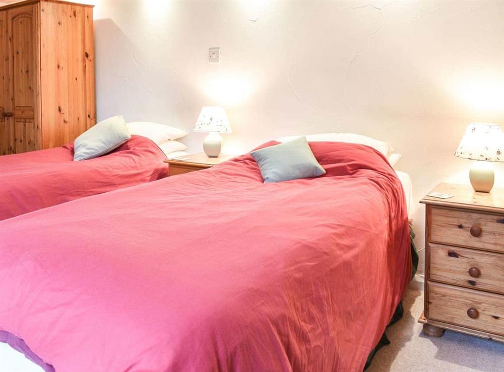 Twin bedroom at Bigland Brow Cottage in Ulverston, Cumbria