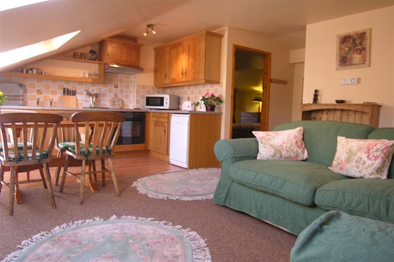 Living room at Bilbrook Cottage, Near Dunster