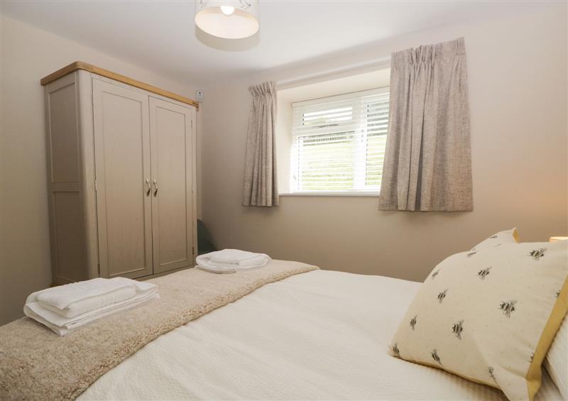 One of the 2 bedrooms at Bills Barn, Oxen Park near Ulverston