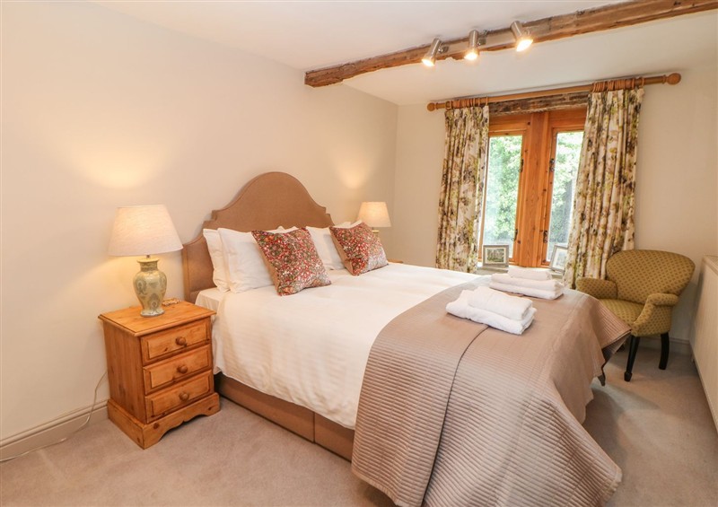 One of the bedrooms at Billy Whiskeys, Tideswell