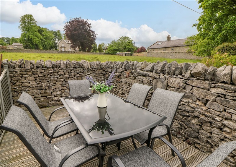 The patio in Billy Whiskey's at Billy Whiskeys, Tideswell