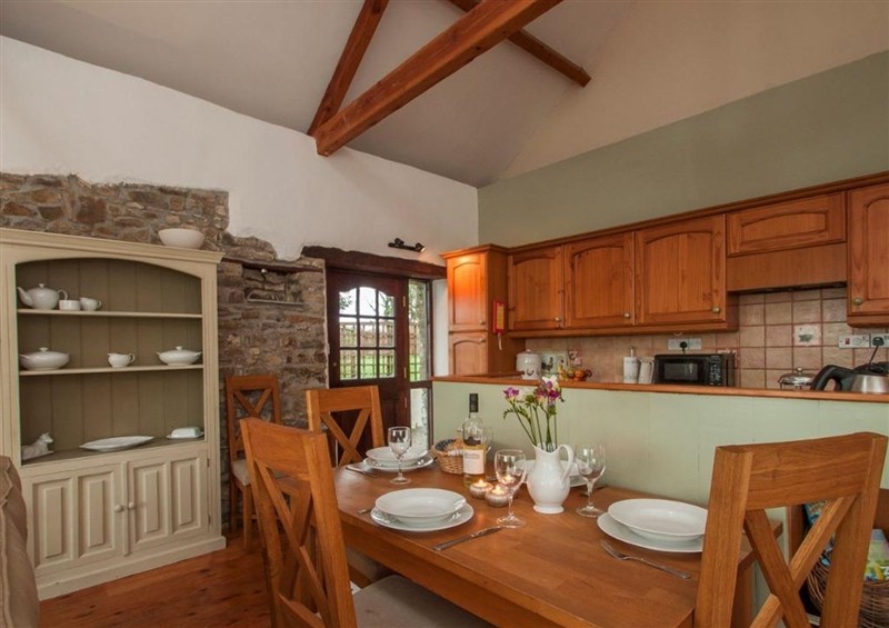 Dining room at Billys Barn, Bradworthy