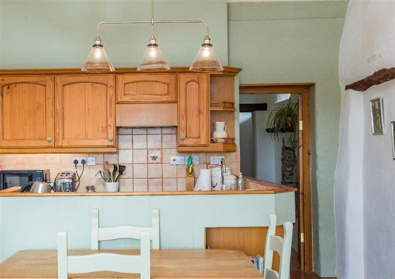 The kitchen at Billys Barn, Bradworthy