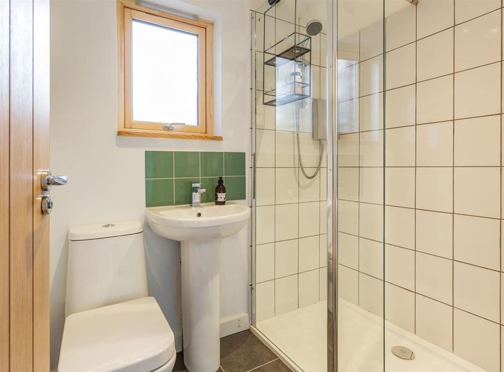 Shower room at Birch Byre in Glendale, near Portree, Isle Of Skye