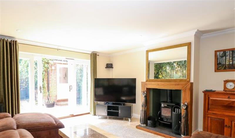 The living area at Birch Cottage, Brundall