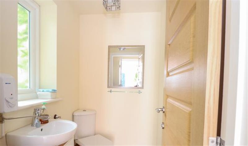 This is the bathroom at Birch Cottage, Brundall