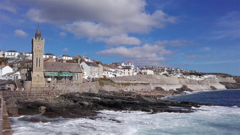 Visit nearby Porthleven for a wander around a Cornish seaside harbour. at Birch Cottage in Falmouth