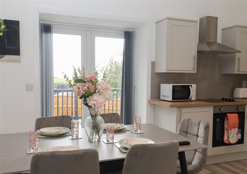 The dining room at Birch Cottage, Scarborough