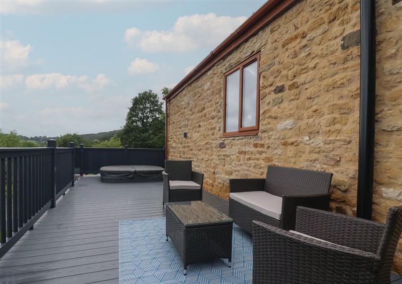 The patio in Birch Cottage at Birch Cottage, Scarborough