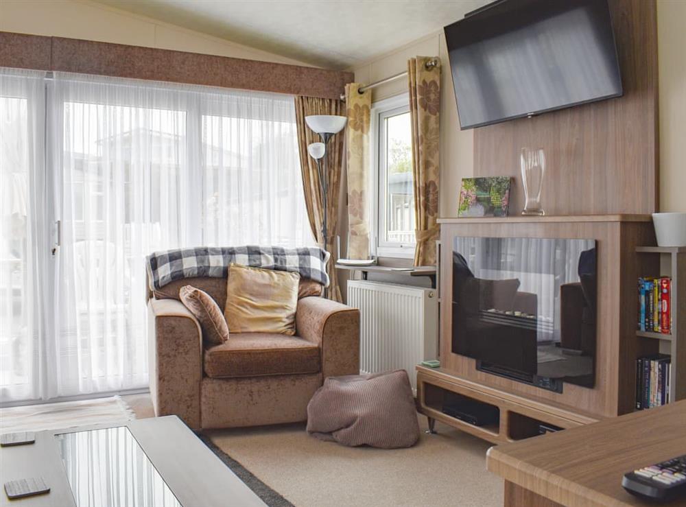 Living area at Birch Lodge in Clacton-on-Sea, Essex