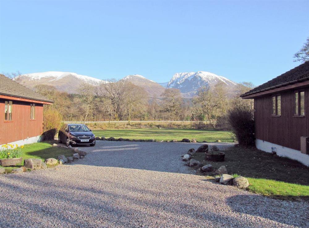 Great access and parking at Birch Lodge in Torcastle, near Fort William, Inverness-Shire