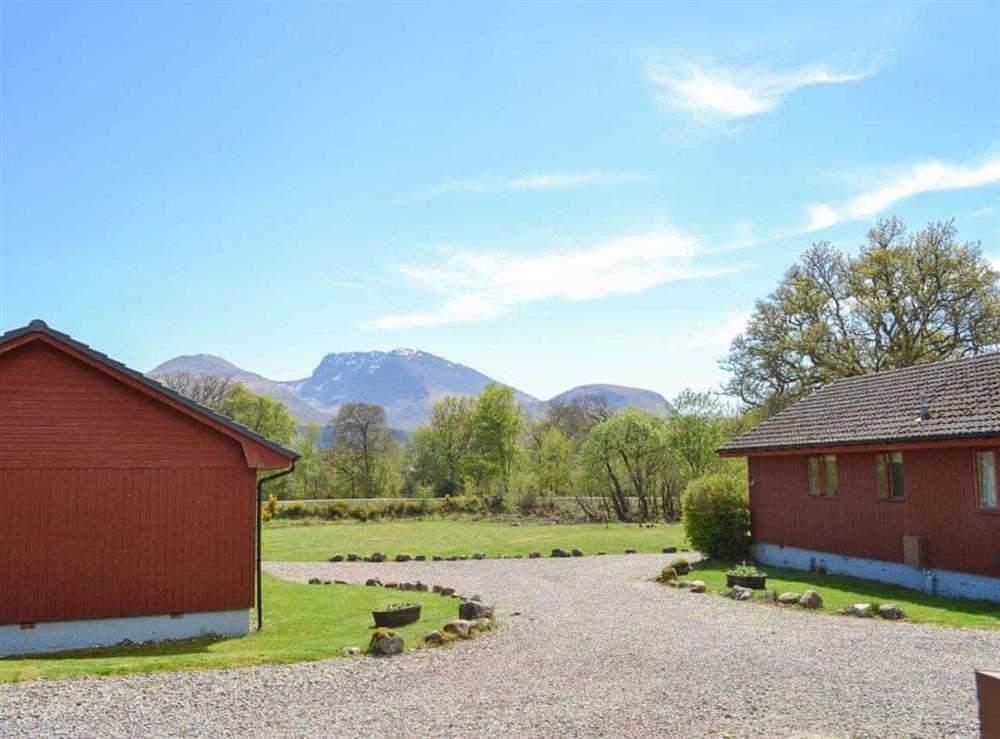 View at Birch Lodge in Torcastle, near Fort William, Inverness-Shire