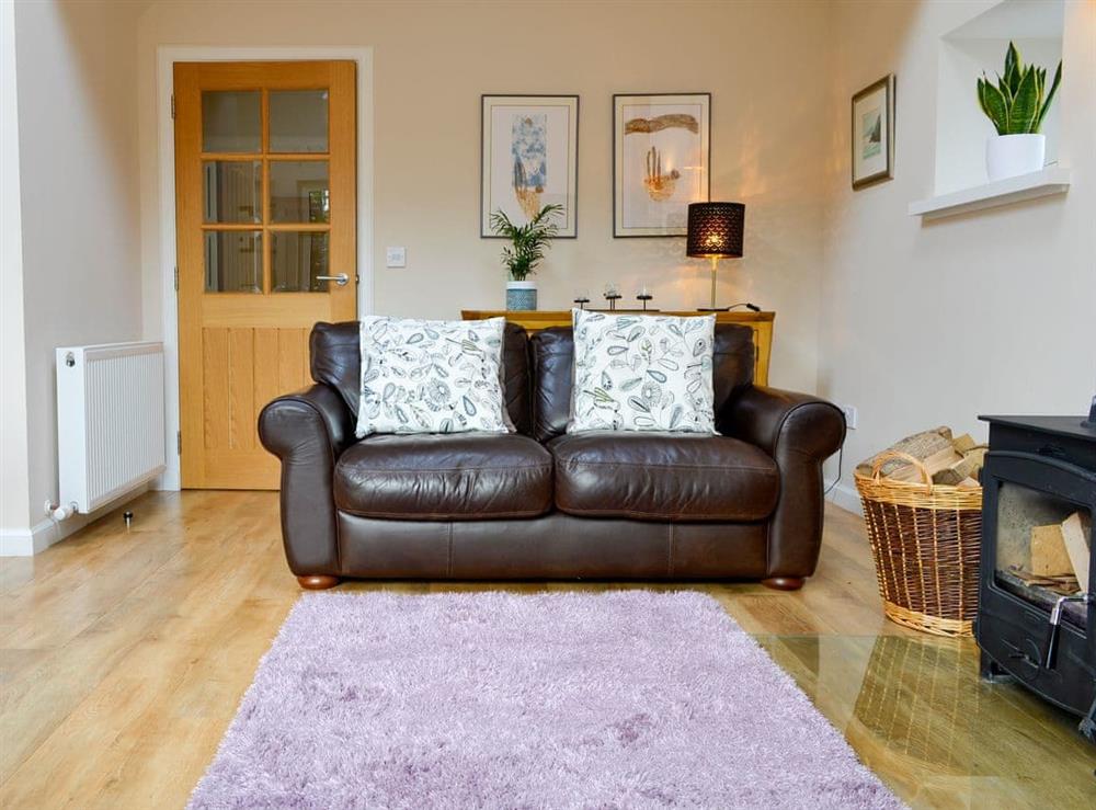 Living area at Birch Tree Cottage in Edzell, near Brechin, Angus