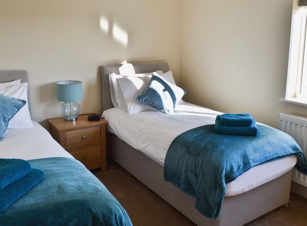 Twin bedroom at Birchfield in Rhuallt, near St Asaph, Denbighshire