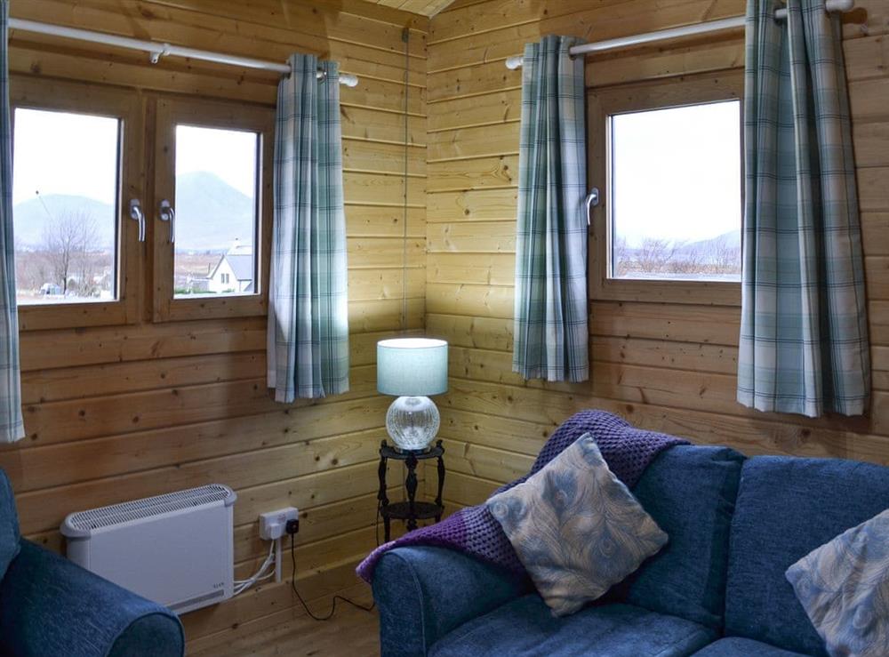 Open plan living space (photo 2) at Birdsong Cabin in Isle of Skye, Isle Of Skye