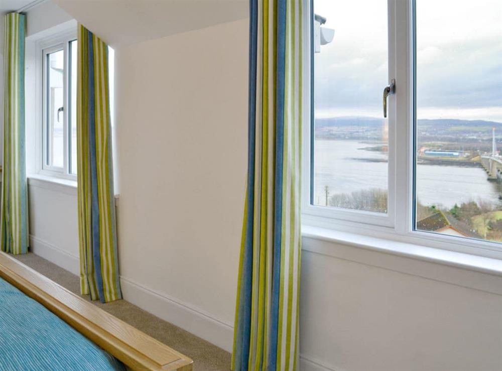 Wonderful views from the comfortable bedroom at Birdsong in Craigton, near Inverness, Highlands, Inverness-Shire