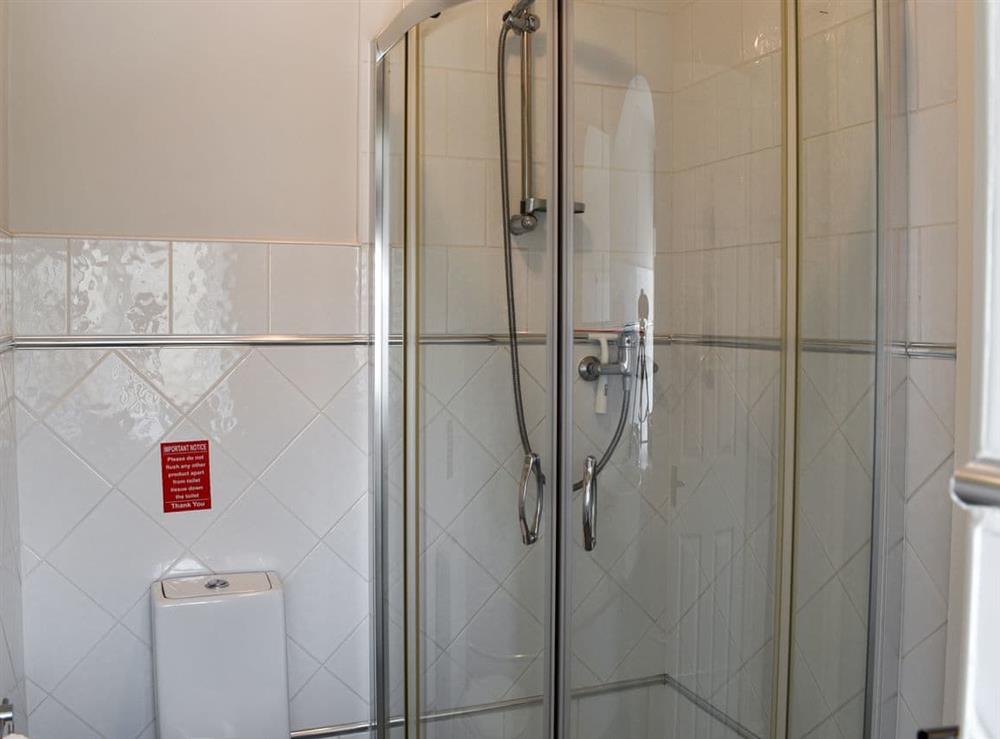 Shower room at Birkby Lodge in Lytham St Annes, Lancashire