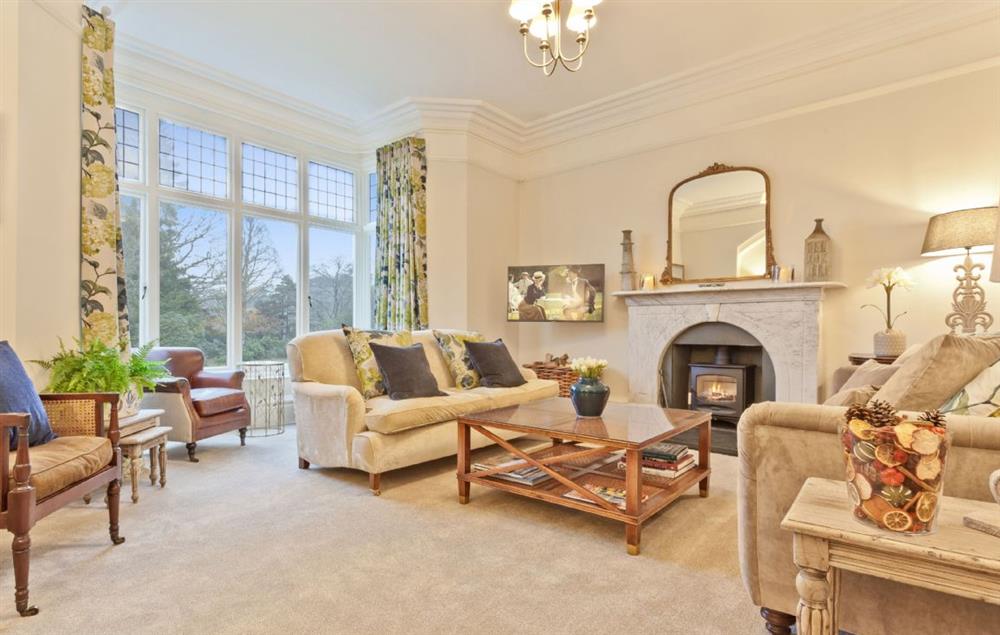 The spacious Drawing room at Birkdale House, Windermere